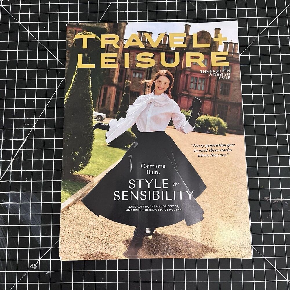 CAITRIONA BALFE TRAVEL & LEISURE MAGAZINE OCTOBER 2026 Brand New Sealed